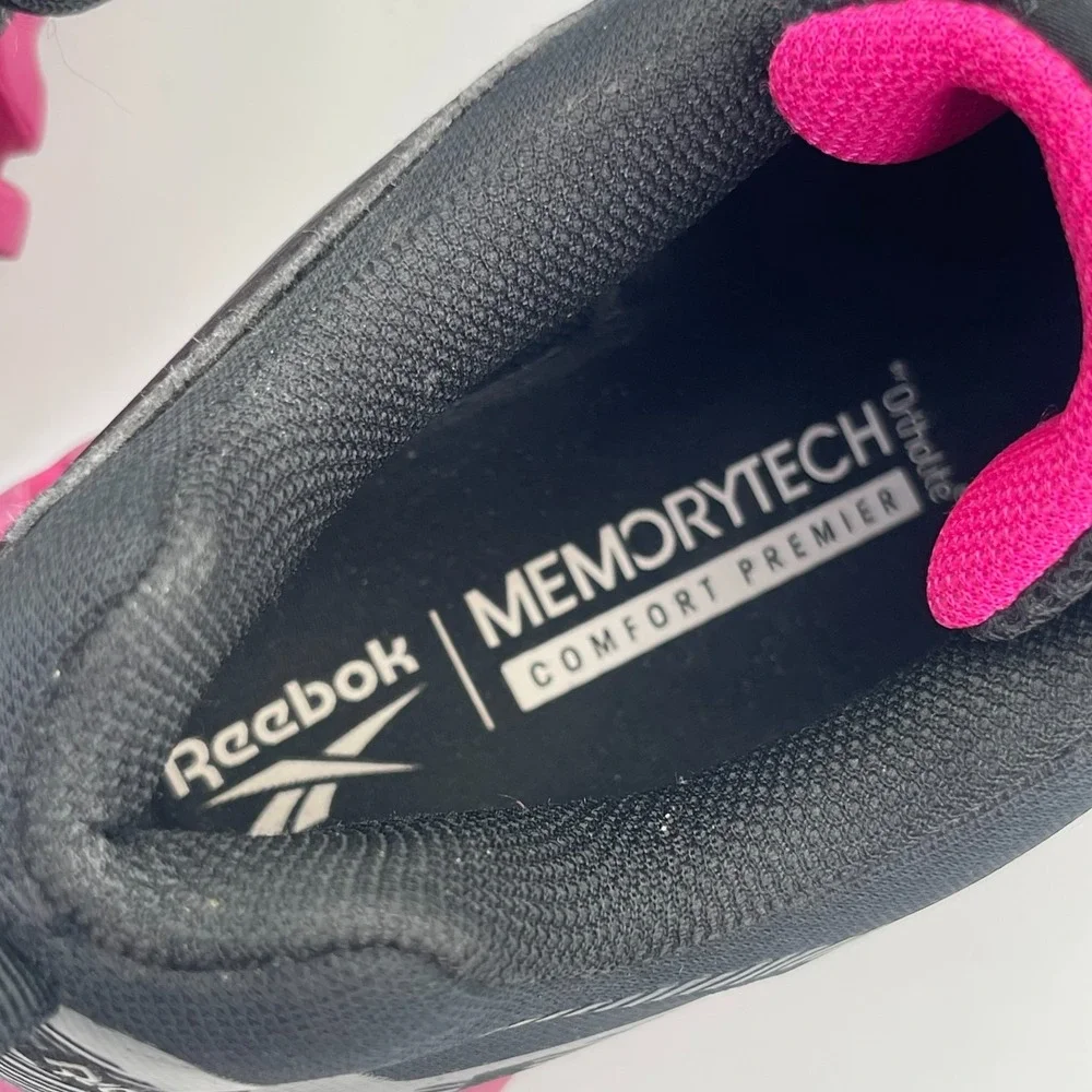 Reebok ZigWild Trail 6 Running Shoes Women's Size 9 Black Pink Zig-Zag Sole